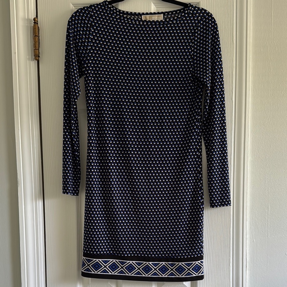 Michael Kors Long Sleeve Tunic Dress
